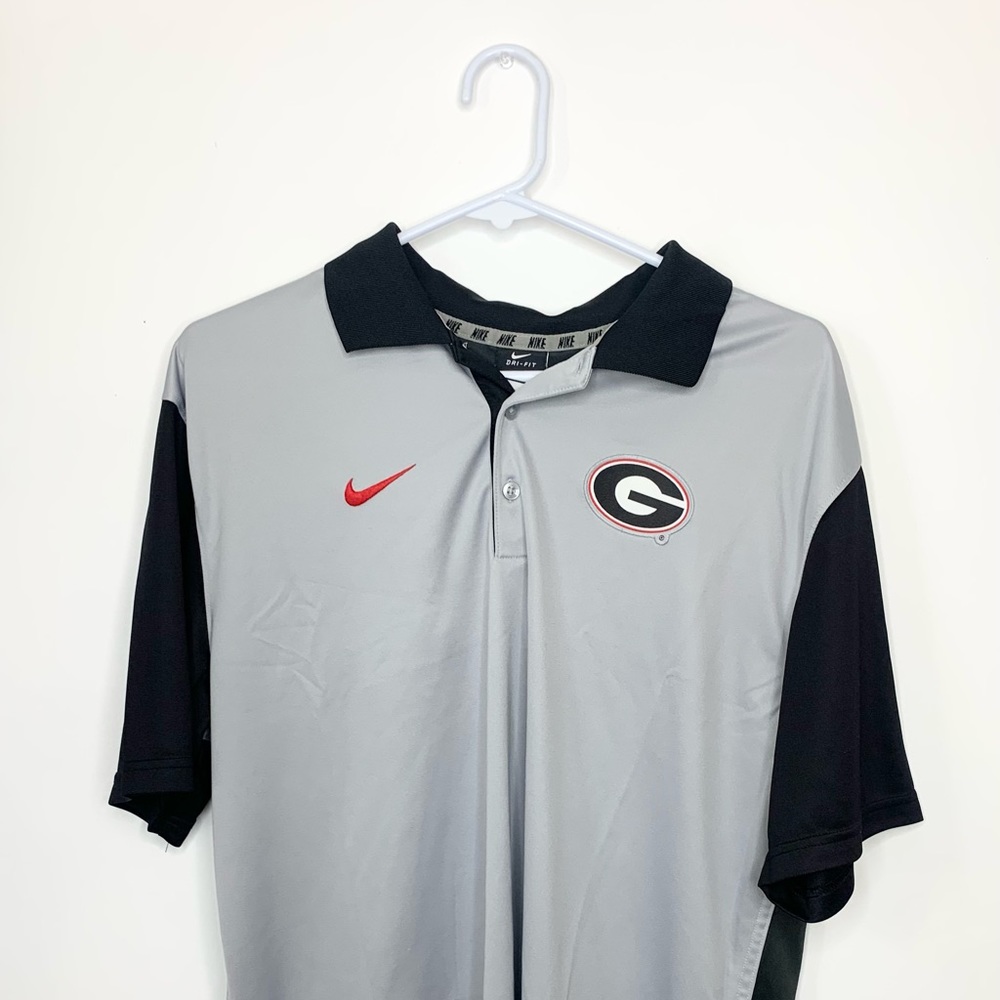 Nike UGA College Dri-Fit Polo